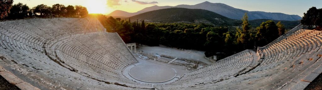 Panorama of Epidavros Thetre